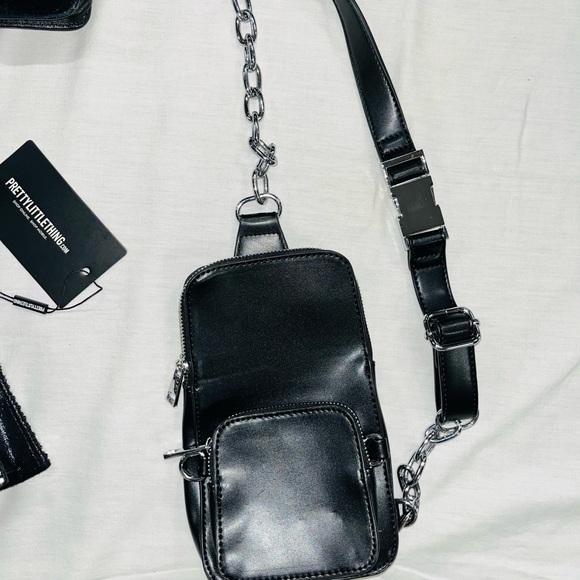 ❤️6 PURSES/BAGS NEVER WORN & READY. Pretty Little Thing, S Team, Dolls Kill, etc - Picture 13 of 16